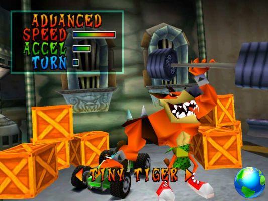 Trucos y códigos de Crash Team Racing PS1