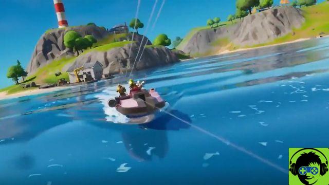 Fortnite Capitolo 2: Come guidare una barca a terra