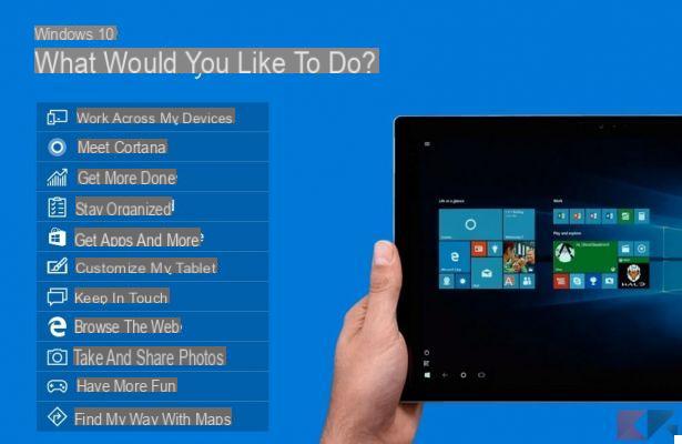 Microsoft, the interactive online demo of Windows 10 arrives
