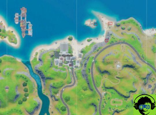 Onde encontrar a localização da espaçonave Siona e todas as partes da espaçonave em Fortnite Capítulo 2 Temporada 3