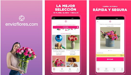 Les meilleures applications pour envoyer des fleurs