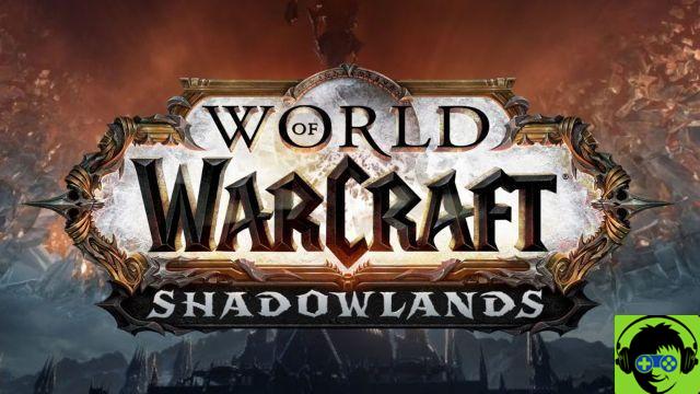 Ajustes e correções da aula de World of Warcraft Shadowlands: 15 de dezembro