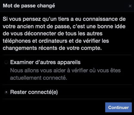 Change Facebook password: the simple solutions