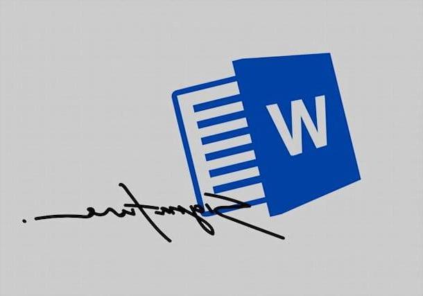 Cómo firmar un documento de Word