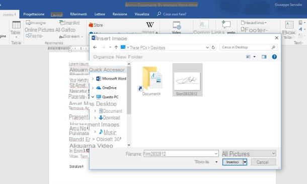 Como assinar um documento do Word