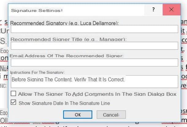 Comment signer un document Word