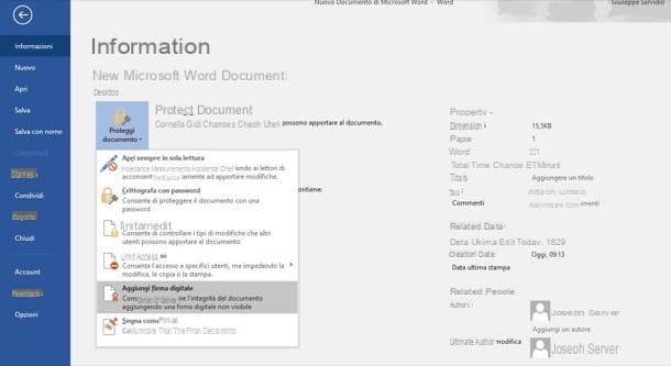 Comment signer un document Word