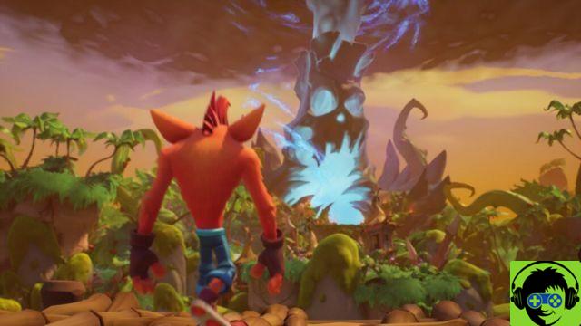 Crash Bandicoot 4: tutte le casse e le posizioni delle gemme nascoste | 1-1: Guida al risveglio maleducato al 100%