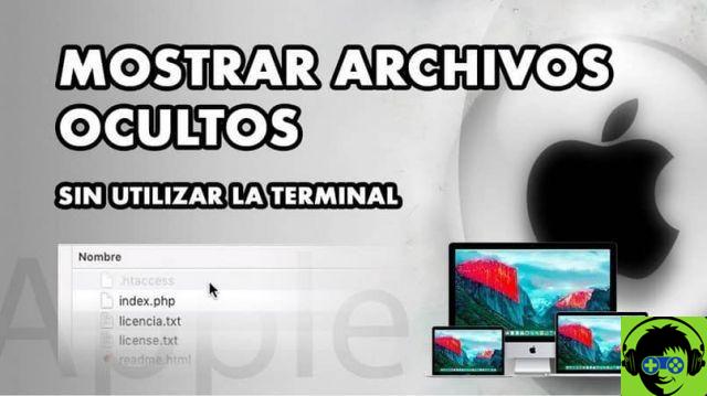 Como visualizar ou exibir rapidamente arquivos ocultos em um USB no MacOS