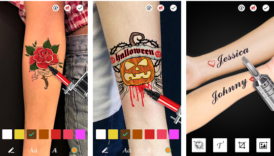 Le migliori app per vedere come sarebbe un tatuaggio
