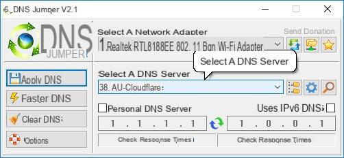 CloudFlare DNS 1.1.1.1 et 1.0.0.1 comment et pourquoi les utiliser