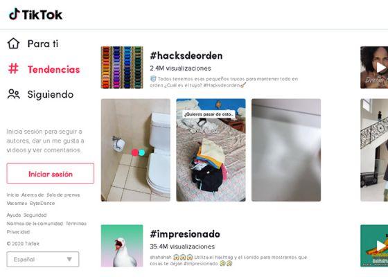 Como usar o Tiktok sem se inscrever em uma conta