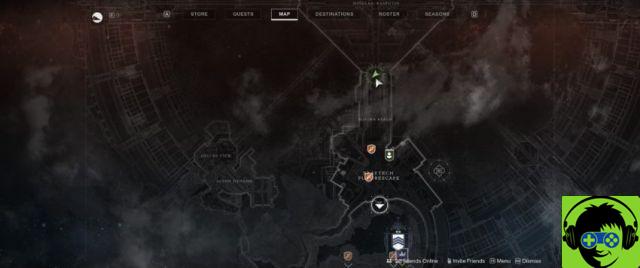 All locations of Savathun's Eye on Mars in Destiny 2