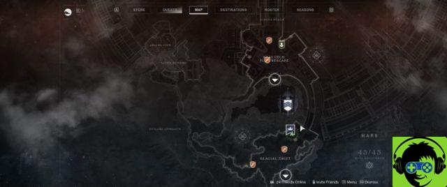 Todas las ubicaciones del Ojo de Savathun en Marte en Destiny 2