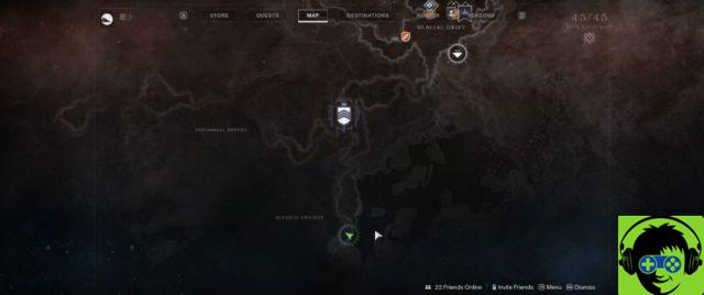 All locations of Savathun's Eye on Mars in Destiny 2