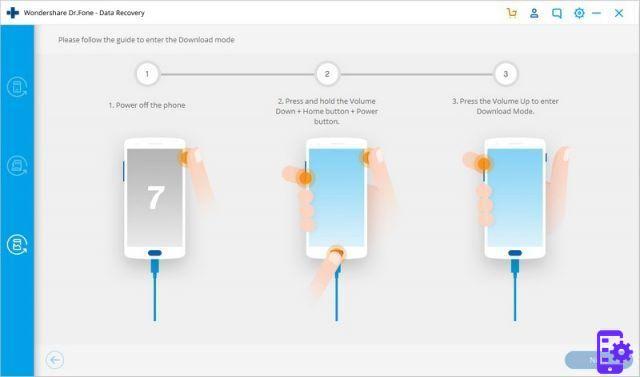 Téléphone portable bloqué sur l'écriture Samsung clignotante