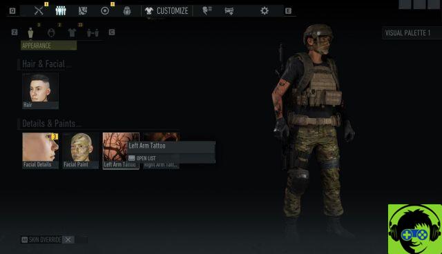 Ghost Recon Breakpoint: cómo personalizar tu personaje