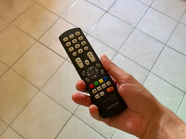 How to program the Meliconi remote control