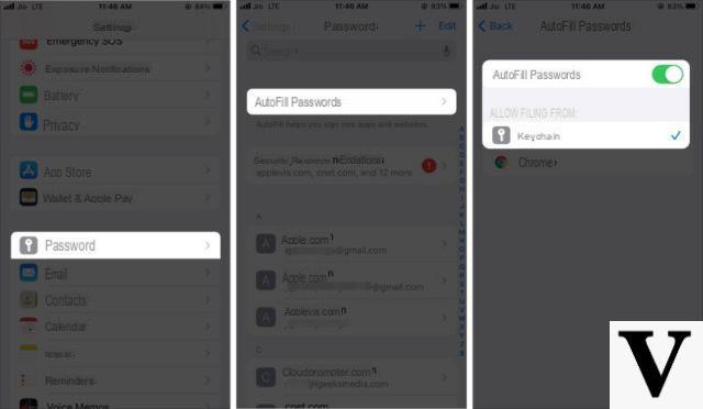 Come usare le password automatiche su iPhone e iPad