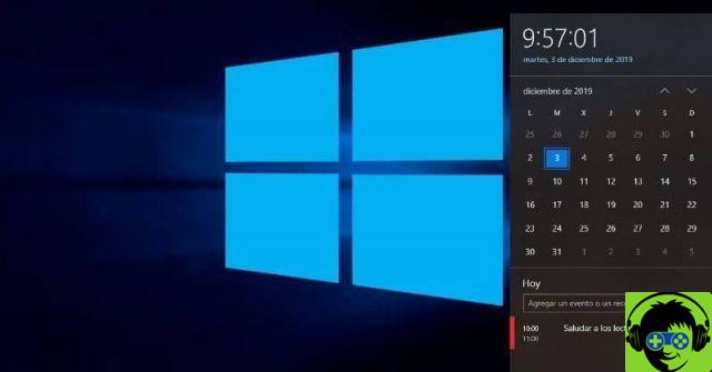 How to view and view the week number in the Windows 10 calendar