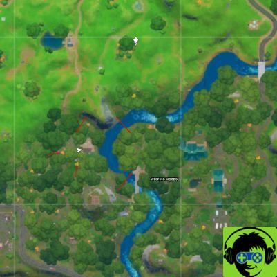 Where to find the five telescopes in Fortnite Chapter 2 Season 2 - For the Gnomes