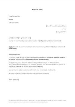 Carta de rescisión de un contrato o suscripción: ¿cómo redactarla?