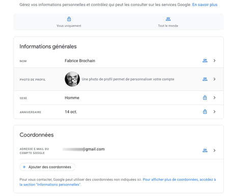 Foto de la cuenta de Google: cambie o elimine la foto de perfil