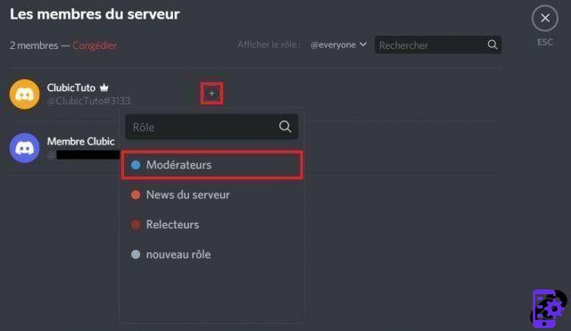 How to assign a role in a Discord server?