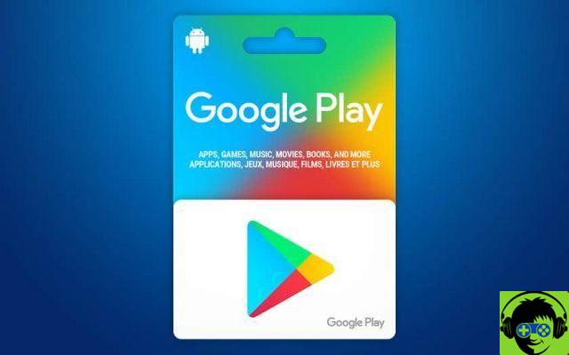 Informations sur les play cartes de google