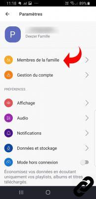 How do I add a Deezer Family member or join an existing Family account?