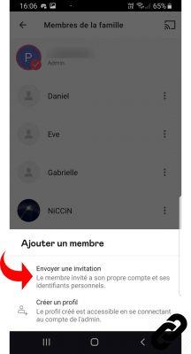 Como faço para adicionar um membro Deezer Family ou entrar em uma conta Family existente?