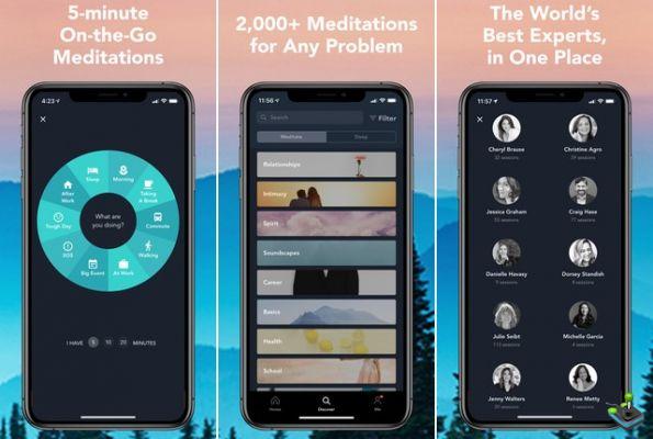 Las mejores aplicaciones de meditación para iPhone