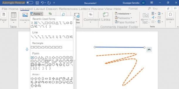 How to draw in Word