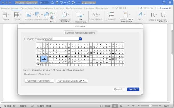 Comment faire la flèche sur Word