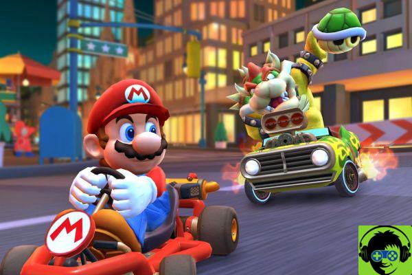 Como usar um tíquete de item no Mario Kart Tour