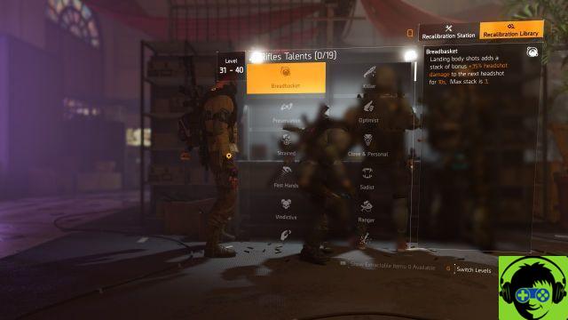 The Division 2 - Elenco talenti armi per Warlords of New York