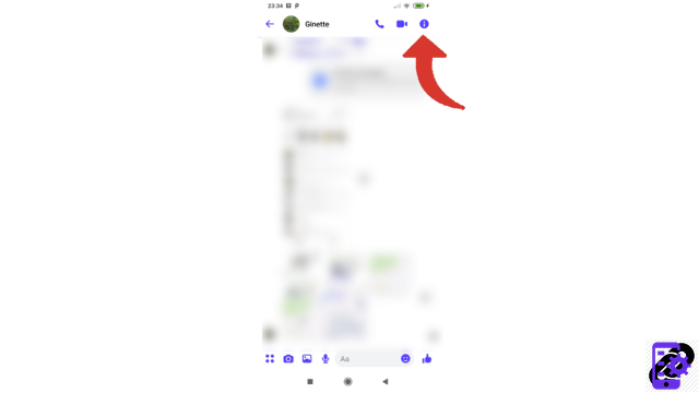 Como desativo as notificações de mensagens de um contato no Messenger?