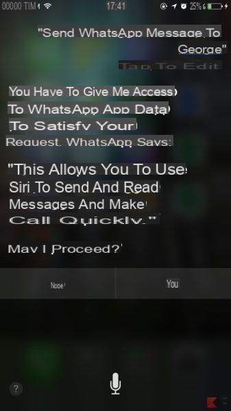 Send and read Whatsapp messages with Siri