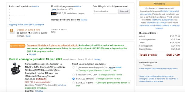 Comment saisir les codes de réduction Amazon