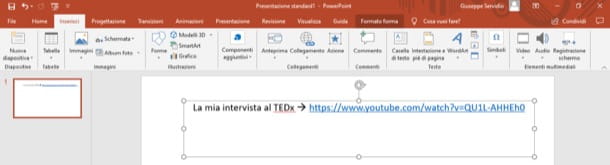 How to insert a video link in PowerPoint