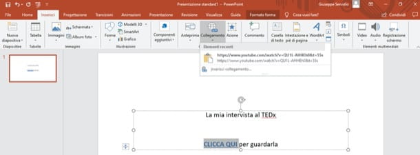 How to insert a video link in PowerPoint