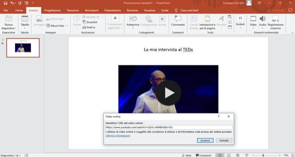 How to insert a video link in PowerPoint