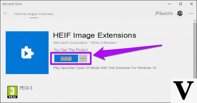 Convertire HEIC in JPEG in Windows 10