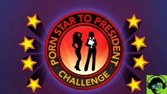 Como completar o desafio Porn Star to President na BitLife