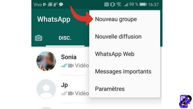 How to create a group on WhatsApp?