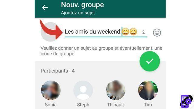 ¿Cómo crear un grupo en WhatsApp?