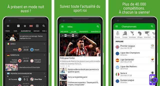 Las mejores apps de fútbol europeo en Android