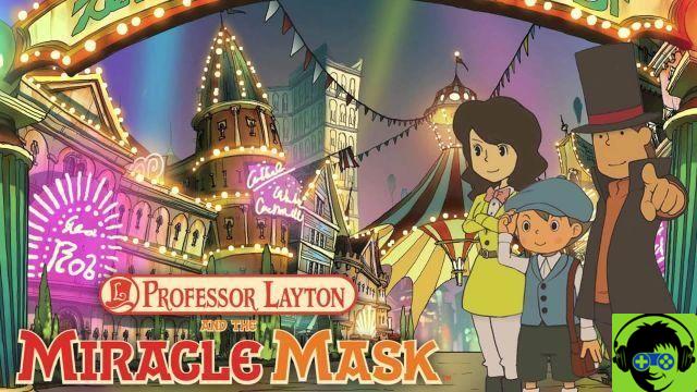 Quebra-Cabeças Professor Layton and the Miracle Mask