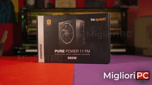 Fique quieto Potência pura 11 550W FM • Recensione + Test alimentatore