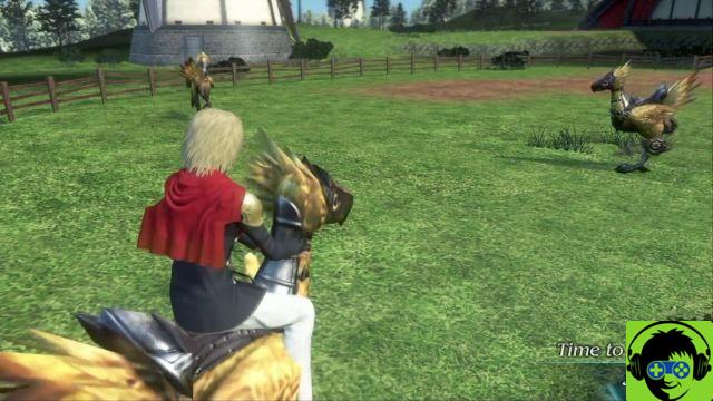 FF Type-0 HD: Desbloquear Chocobos y Hierbas para la Cría